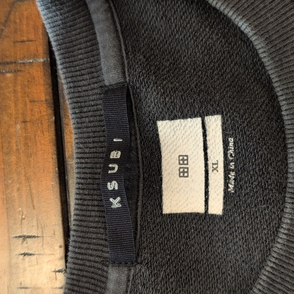 Ksubi Seeing Lines Crew Sweatshirt XL - Picture 5 of 11